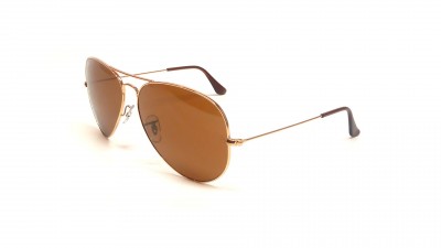 Sonnenbrille Ray-Ban Aviator Large Metal Gold RB3025 001/33 62-14 Breit auf Lager