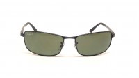 Ray-Ban Schwarz RB3498 002/9A 61-17 Mittel Polarisierte Gläser