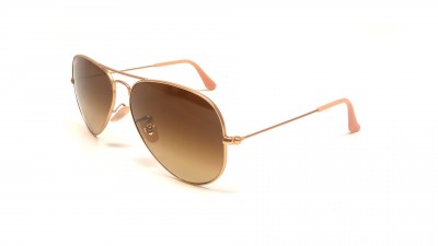 Lunettes de soleil Ray-Ban Aviator Large Metal Or RB3025 112/85 58-14 Medium Dégradés en stock