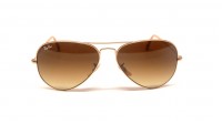 Ray-Ban Aviator Large Metal Gold RB3025 112/85 58-14 Mittel Gradient Gläser