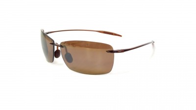 Lunettes de soleil Maui Jim Lighthouse Brun H423-26 65-13 Large Polarisés en stock