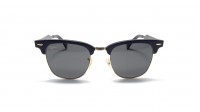 Ray-Ban P Clubmaster Aluminium Noir RB3507 136/N5 51-21 Medium Polarisés