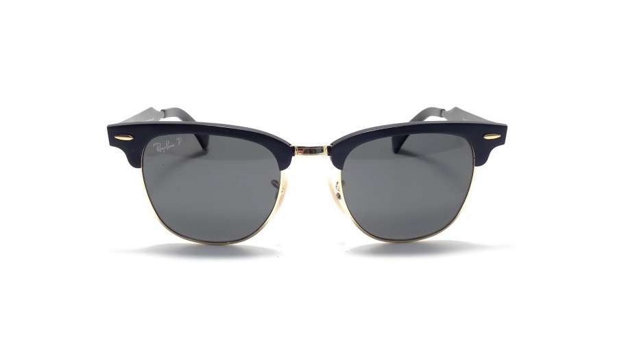 Lunettes de soleil Ray-Ban P Clubmaster Aluminium Noir RB3507 136/N5 51-21 Medium Polarisés en stock