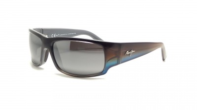 Sunglasses Maui Jim World Cup Grey 266-03F 64-19 Large Polarized Mirror in stock