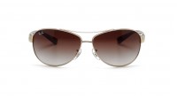 Ray-Ban Gold RB3386 001/13 63-13 Mittel Gradient Gläser