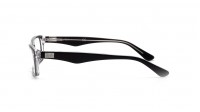 Ray-Ban Schwarz RX5206 RB5206 2034 54-18 Breit