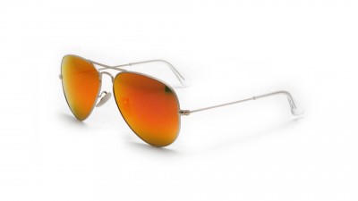 Lunettes de soleil Ray-Ban P Aviator Large Metal Or Mat RB3025 112/4D 58-14 Medium Polarisés Miroirs en stock