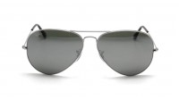 Ray-Ban Aviator Large Metal Silber RB3025 003/40 62-14 Breit Verspiegelte Gläser