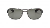 Ray-Ban Grau RB3522 004/9A 61-17 Breit Polarisierte Gläser