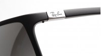 Ray-Ban Tech Liteforce Schwarz Matt RB4179 601S/82 62-15 Breit Polarisierte Gläser Verspiegelte Gläser