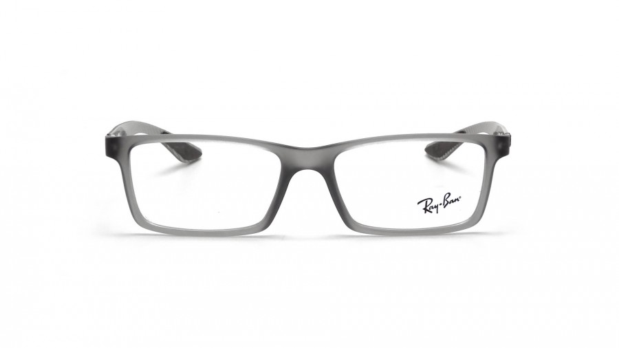 Lunettes de vue Ray-Ban Fibre Carbon Gris RX8901 RB8901 5244 55-17 Large en stock