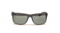 Ray-Ban Justin Classic Grau Matt RB4165 852/88 51-16 Mittel Verspiegelte Gläser