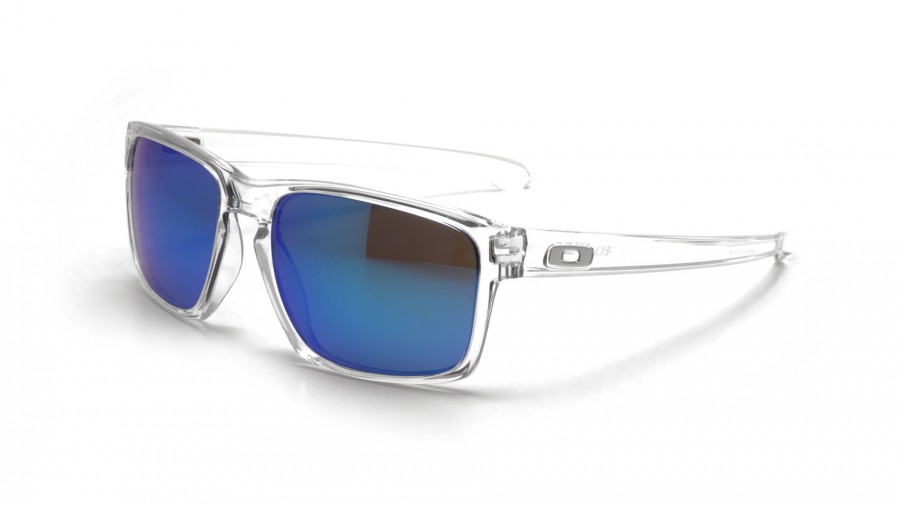 oakley sliver transparent oo9262 06 57 18 large miroirs