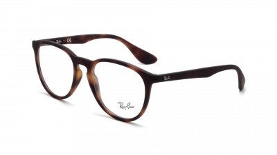 Lunettes de vue Ray-Ban Erika Optics RX7046 RB7046 5365 Havane 51-18 Medium en stock