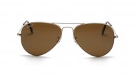 Ray-Ban Aviator Large Metal Gold RB3025 001/57 62-14 Breit Polarisierte Gläser