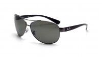 Ray-Ban Silber RB3386 004/9A 67-13 Breit Polarisierte Gläser