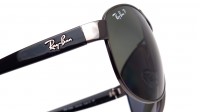 Ray-Ban Silber RB3386 004/9A 67-13 Breit Polarisierte Gläser