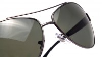 Ray-Ban Silber RB3386 004/9A 67-13 Breit Polarisierte Gläser