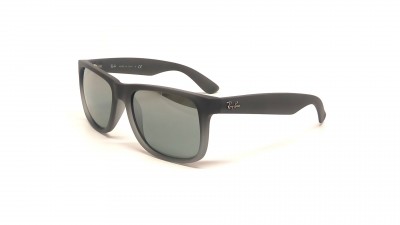 Sonnenbrille Ray-Ban Justin Grau RB4165 852/88 54-16 Breit Verspiegelte Gläser auf Lager