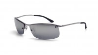 Ray-Ban RB3183 004/82 63-15 Grey Large Polarized Mirror