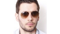 Ray-Ban Aviator Large Metal Or RB3025 001/51 55-14 Small Dégradés