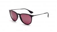 Ray-Ban Erika Schwarz RB4171 601/5Q 54-18 Mittel Polarisierte Gläser