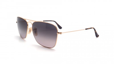 Ray-Ban Caravan Gold RB3136 181/71 58-15 Large Gradient in stock