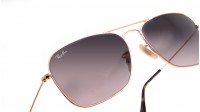 Ray-Ban Caravan Gold RB3136 181/71 58-15 Breit Gradient Gläser