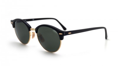 Sunglasses Ray-Ban Clubround Black G15 RB4246 901 51-19 Medium in stock