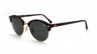 Ray-Ban Clubround Écaille G15 RB4246 990 51-19 Medium