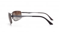 Ray-Ban Grau RB3498 029/T5 61-17 Mittel Polarisierte Gläser Gradient Gläser