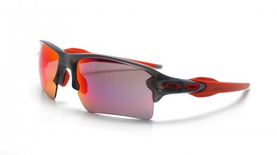 Sonnenbrille Oakley Flak 2.0 Xl Grau Mat Prizm OO9188 04 59-12 Medium auf Lager