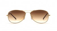 Ray-Ban Cockpit Gold RB3362 00151 59-14 Breit Gradient Gläser