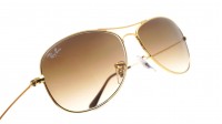 Ray-Ban Cockpit Gold RB3362 00151 59-14 Breit Gradient Gläser