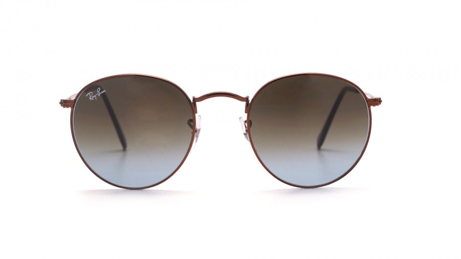 Sunglasses Ray-Ban Round Metal Brown RB3447 9003/96 50-21 Medium Gradient in stock