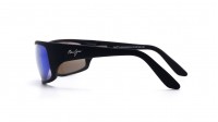 Maui Jim Peahi Black Matte B202 2M 65-19 Large Polarized Mirror