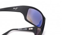 Maui Jim Peahi Black Matte B202 2M 65-19 Large Polarized Mirror