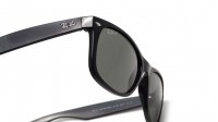 Ray-Ban P New Wayfarer Noir RB2132 901/58 58-18 Large Polarisés