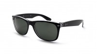 Ray-Ban New Wayfarer Black Matte G-15 RB2132 6052 58-18 Large