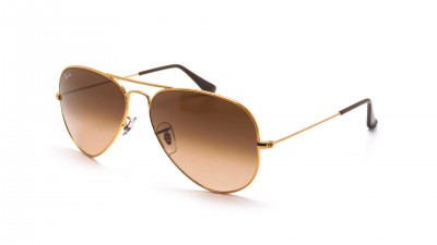 Sonnenbrille Ray-Ban Aviator Gradient Medium metal Bronze RB3025 9001/A5 58-14 auf Lager