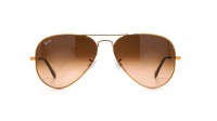 Ray-Ban Aviator Gradient Medium metal Bronze RB3025 9001/A5 58-14