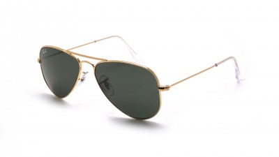 Sonnenbrille Ray-Ban Aviator Gold RB3044 L0207 52-14 G-15 Schmal auf Lager