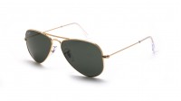 Ray-Ban Aviator Gold RB3044 L0207 52-14 G-15 Schmal