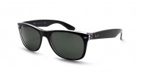 Ray-Ban New Wayfarer Black RB2132 6052 52-18 Small