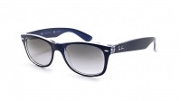 Ray-Ban New Wayfarer Blau RB2132 6053/71 52-18 Small Gradient Gläser