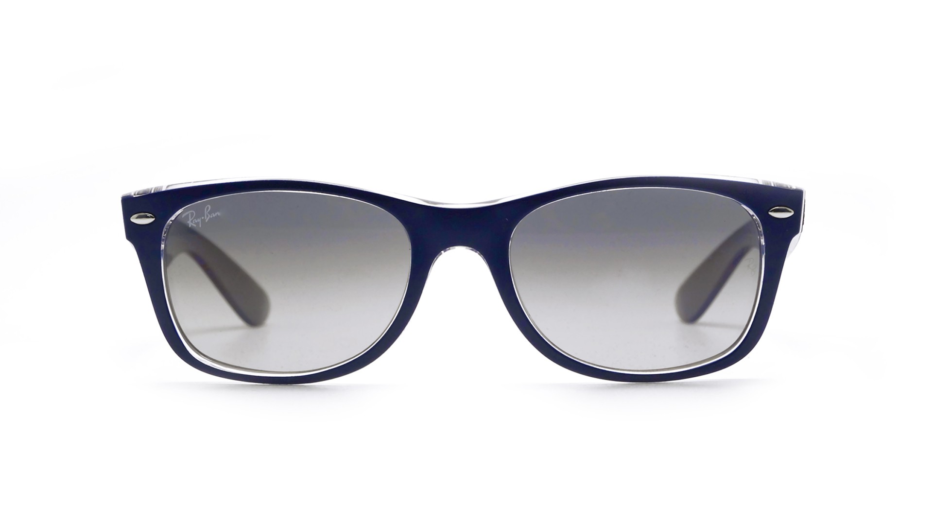 Ray Ban New Wayfarer Blue Rb2132 6053 71 55 18 Visiofactory