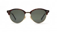 Ray-Ban P Clubround Écaille RB4246 990/58 51-19 Medium Polarisés