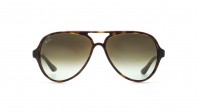 Ray-Ban Cats 5000 Havana RB4125 710/A6 59-13 Breit Gradient Gläser