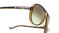 Ray-Ban Cats 5000 Havana RB4125 710/A6 59-13 Breit Gradient Gläser