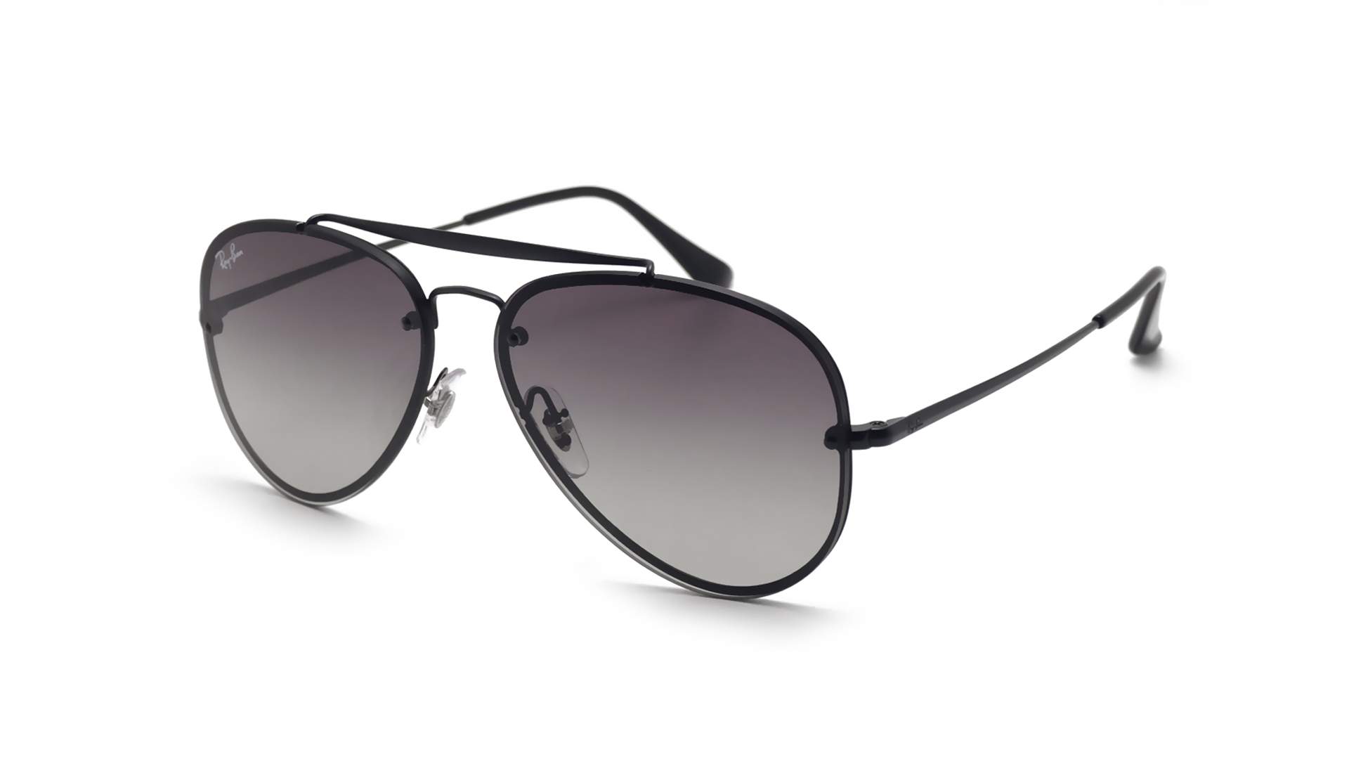 Ray-Ban Blaze Aviator Black Matte RB3584N 153/11 58-13 | Visiofactory